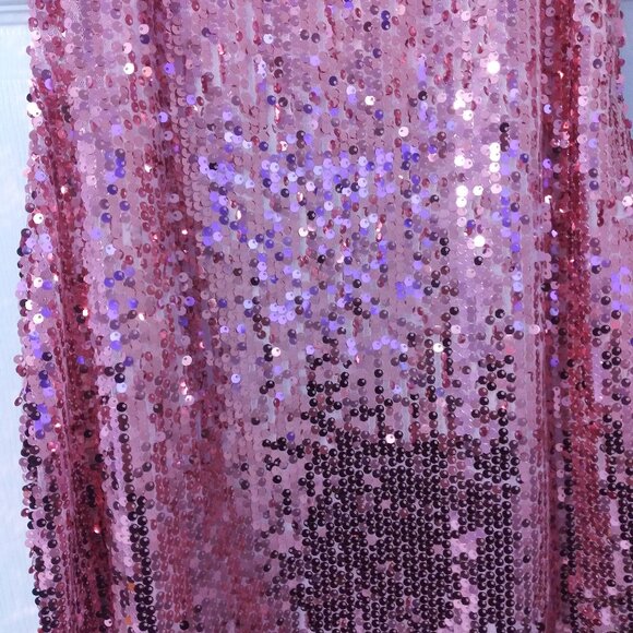 Babeyond Sparkly Pink Cocktail Party Dress NEW Sz XL(Juniors) or M - Picture 3 of 11